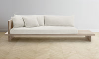 The Muir Sofa - Belgian Linen Egret