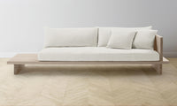 The Muir Sofa - Belgian Linen Egret