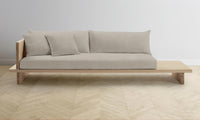 The Muir Sofa - Italian Bouclé Fossil