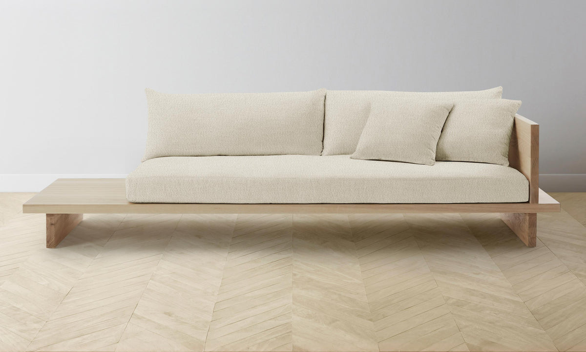 The Muir Sofa - Italian Bouclé White