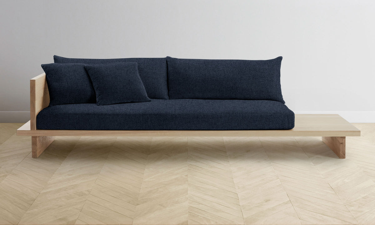 The Muir Sofa - Italian Brushed Wool Harbor