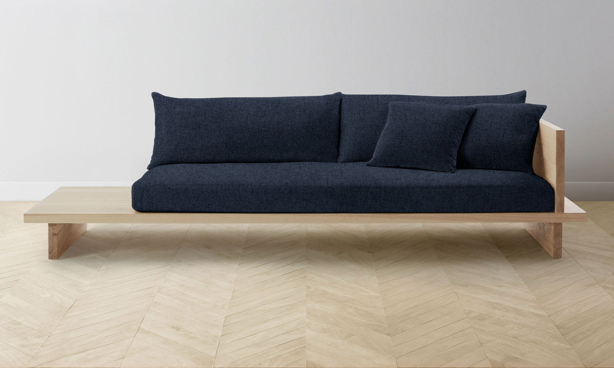 The Muir Sofa - Italian Brushed Wool Harbor