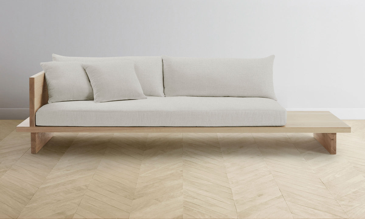 The Muir Sofa - Italian Brushed Wool Vanilla