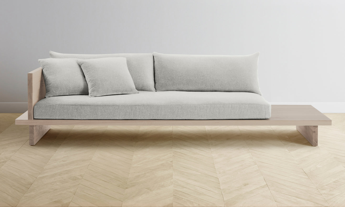 The Muir Sofa - Merino Heather Grey