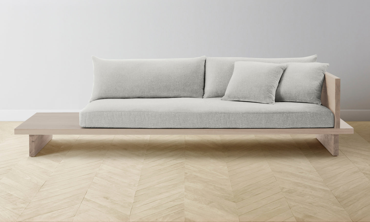 The Muir Sofa - Merino Heather Grey