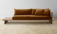 The Muir Sofa - Mohair Brown Sugar