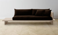 The Muir Sofa - Mohair Chocolate