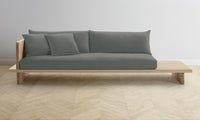 The Muir Sofa - Mohair Fog