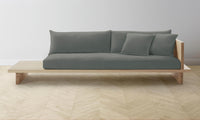 The Muir Sofa - Mohair Fog