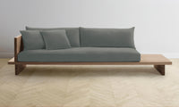 The Muir Sofa - Mohair Fog