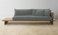 The Muir Sofa - Mohair Fog