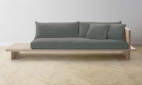 The Muir Sofa - Mohair Fog