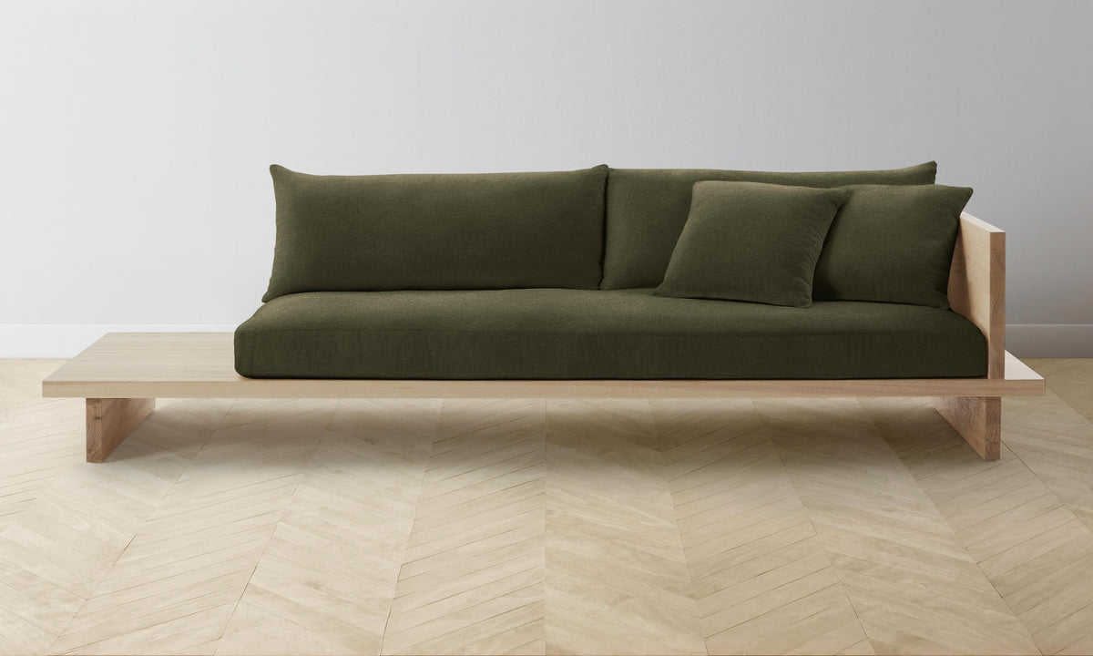 The Muir Sofa - Mohair Moss