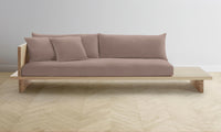 The Muir Sofa - Mohair Peony