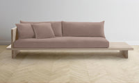 The Muir Sofa - Mohair Peony