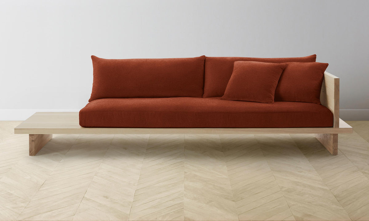 The Muir Sofa - Mohair Spice
