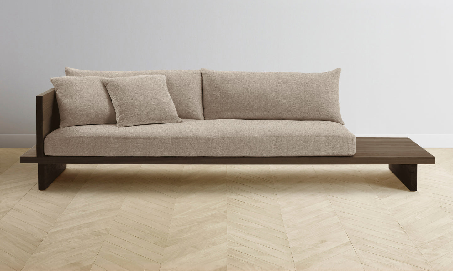 The Muir Sofa - Performance Basketweave Malt