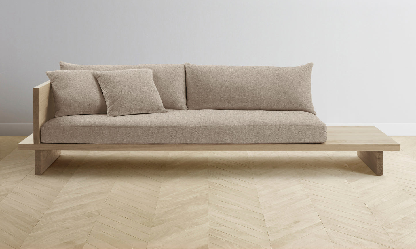 The Muir Sofa - Performance Basketweave Malt