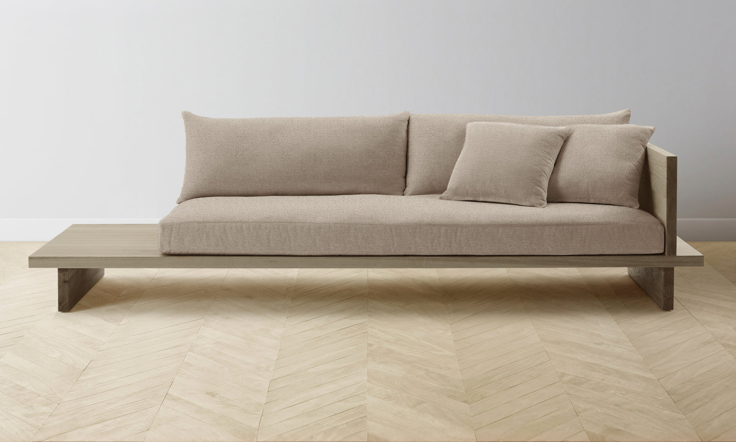 The Muir Sofa - Performance Basketweave Malt