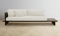 The Muir Sofa - Performance Linen Weave Flour