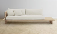 The Muir Sofa - Performance Linen Weave Flour