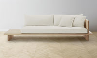 The Muir Sofa - Performance Linen Weave Flour