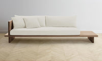 The Muir Sofa - Performance Linen Weave Flour