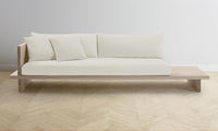 The Muir Sofa - Performance Linen Weave Flour