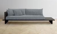 The Muir Sofa - Performance Mélange Weave Aegean