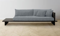 The Muir Sofa - Performance Mélange Weave Aegean