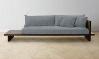 The Muir Sofa - Performance Mélange Weave Aegean