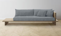 The Muir Sofa - Performance Mélange Weave Aegean