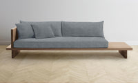 The Muir Sofa - Performance Mélange Weave Aegean