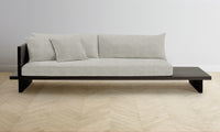 The Muir Sofa - Performance Melange Weave Flint