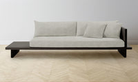 The Muir Sofa - Performance Melange Weave Flint