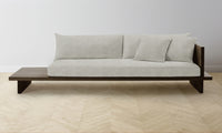 The Muir Sofa - Performance Melange Weave Flint