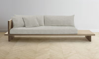 The Muir Sofa - Performance Melange Weave Flint