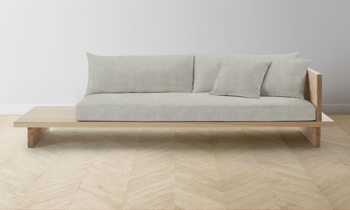 The Muir Sofa - Performance Mélange Weave Flint