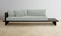 The Muir Sofa - Performance Melange Weave Seaglass