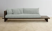 The Muir Sofa - Performance Melange Weave Seaglass