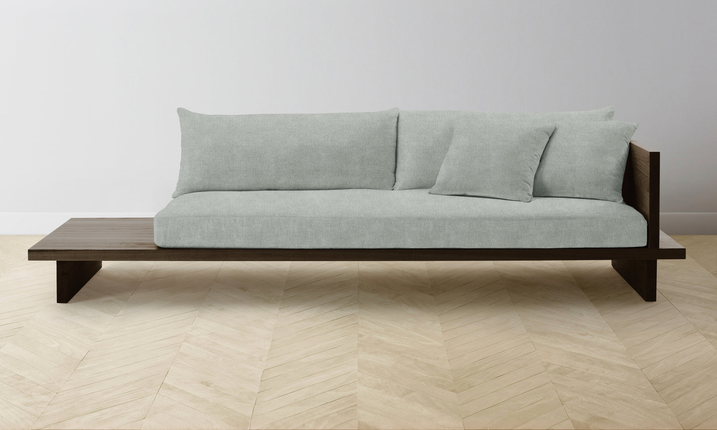 The Muir Sofa - Performance Melange Weave Seaglass