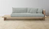 The Muir Sofa - Performance Melange Weave Seaglass