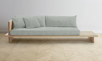 The Muir Sofa - Performance Melange Weave Seaglass