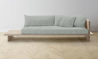 The Muir Sofa - Performance Mélange Weave Seaglass