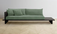 The Muir Sofa - Performance Stonewashed Linen Aspen