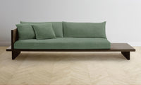 The Muir Sofa - Performance Stonewashed Linen Aspen