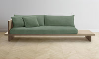 The Muir Sofa - Performance Stonewashed Linen Aspen