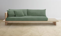 The Muir Sofa - Performance Stonewashed Linen Aspen