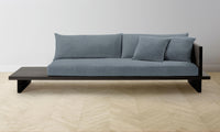 The Muir Sofa - Performance Stonewashed Linen Chambray