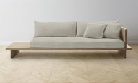 The Muir Sofa - Performance Stonewashed Linen Dew